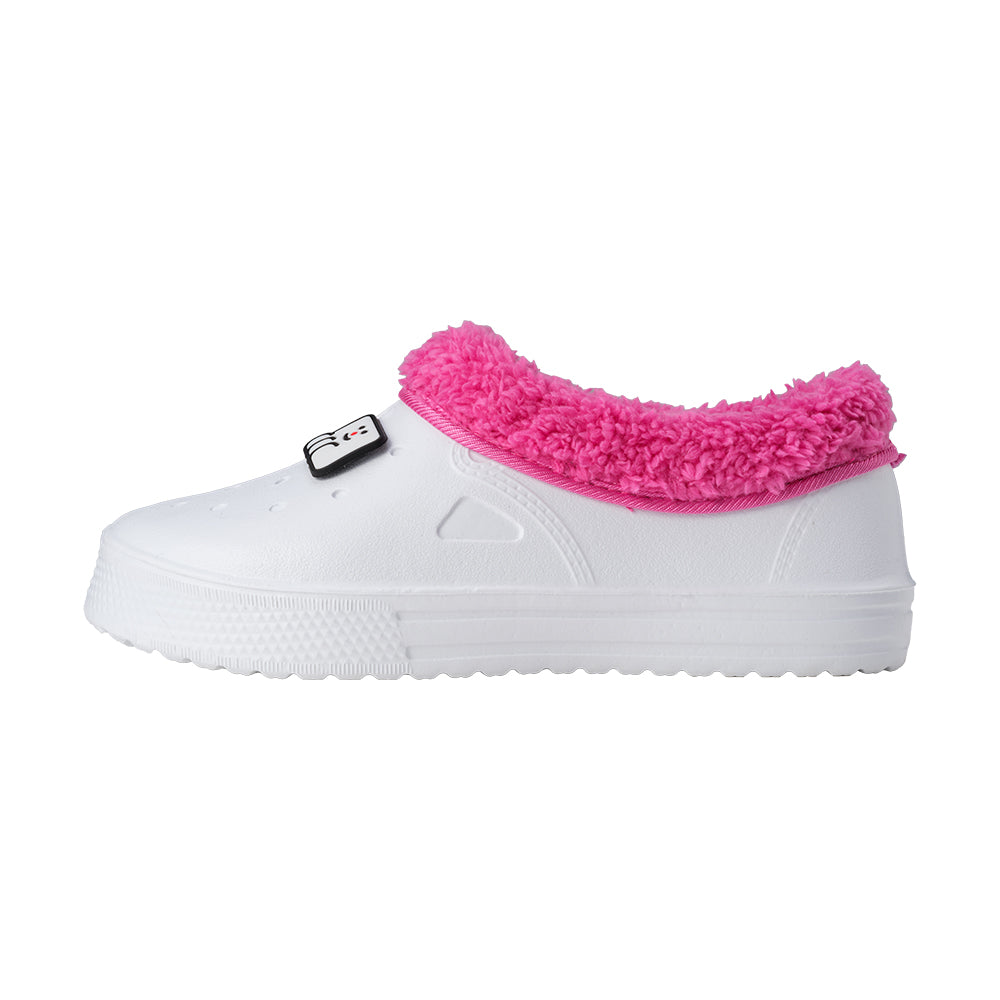 ABLE Signature Winter Fur Slip-on With Charm