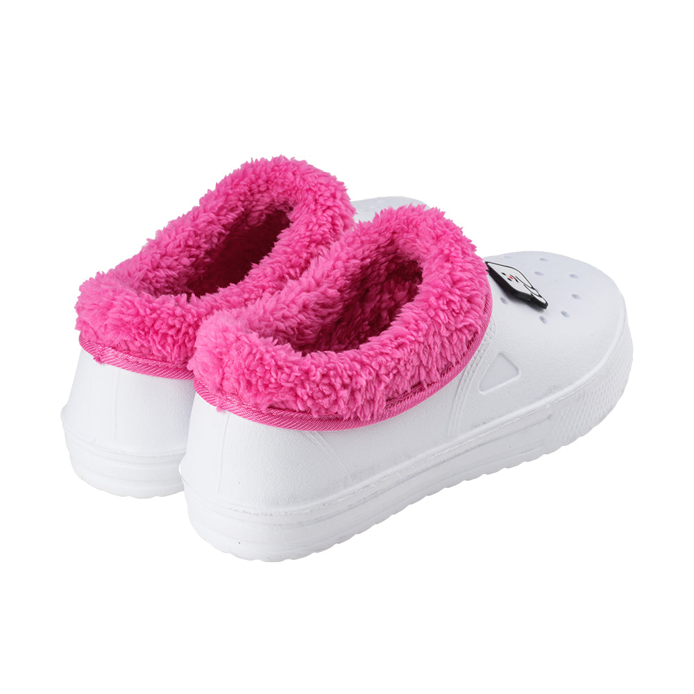 ABLE Signature Winter Fur Slip-on With Charm