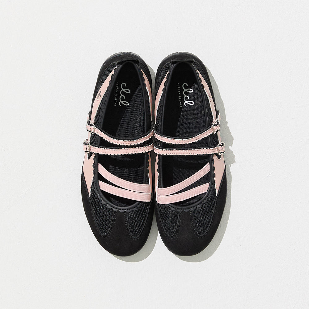 Nudge Strap Flat Shoes